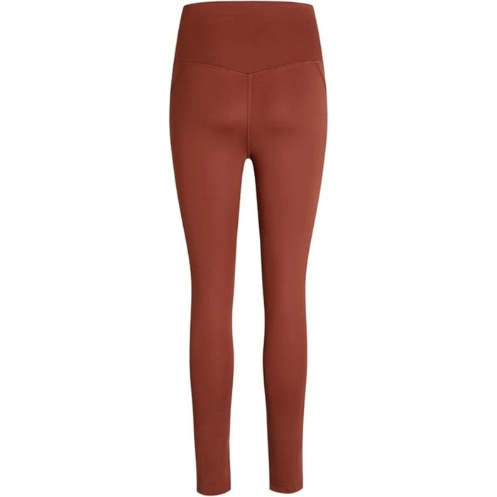 Legginsy damskie Girlfriend Collective Compressive brązowe sportowe r. S