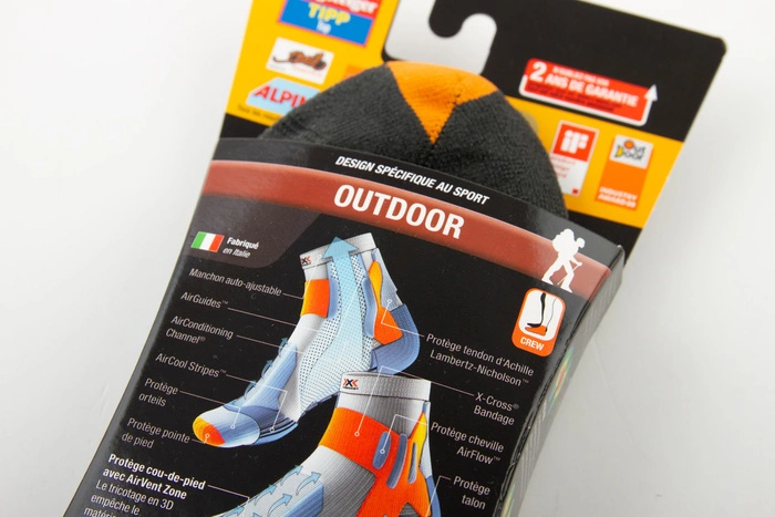 Skarpetki trekkingowe damskie X-Socks® Outdoor szare r. 39-41