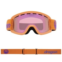 Gogle narciarskie dziecięce Dragon Lil D snowboardowe szyba S1 pomarańczowe