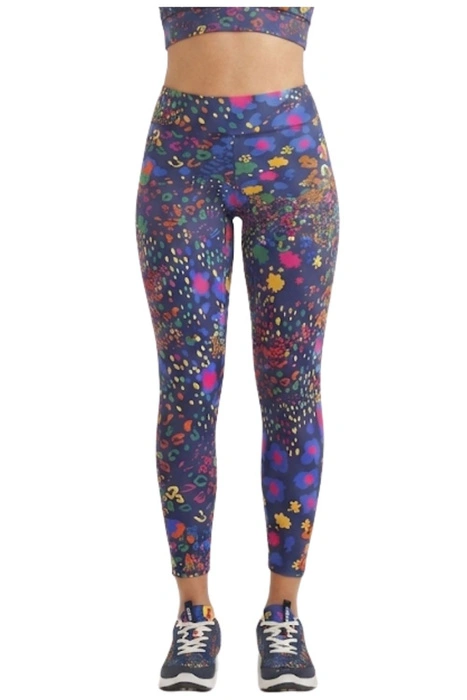 Legginsy damskie Desigual Leo wysoki stan fitness