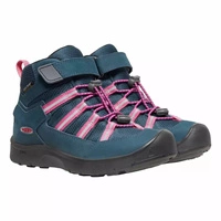 Buty dziecięce Keen Hikeport 2 Sport Mid WP trekkingowe niebieskie 