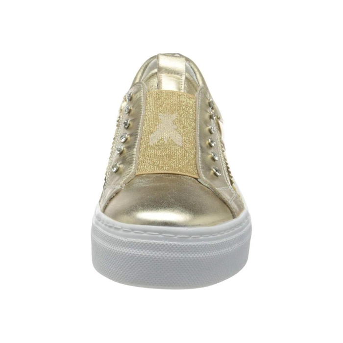 Buty Patrizia Pepe Argento Lamianto Sneaker dziecięce złote r. 32