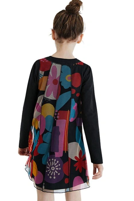 Sukienka dziewczęca Desigual Bottoms kolorowa r. 158
