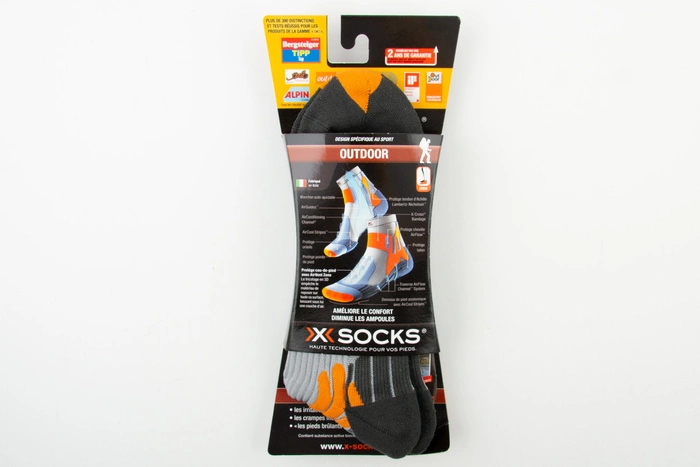 Skarpetki trekkingowe damskie X-Socks® Outdoor szare r. 35-38