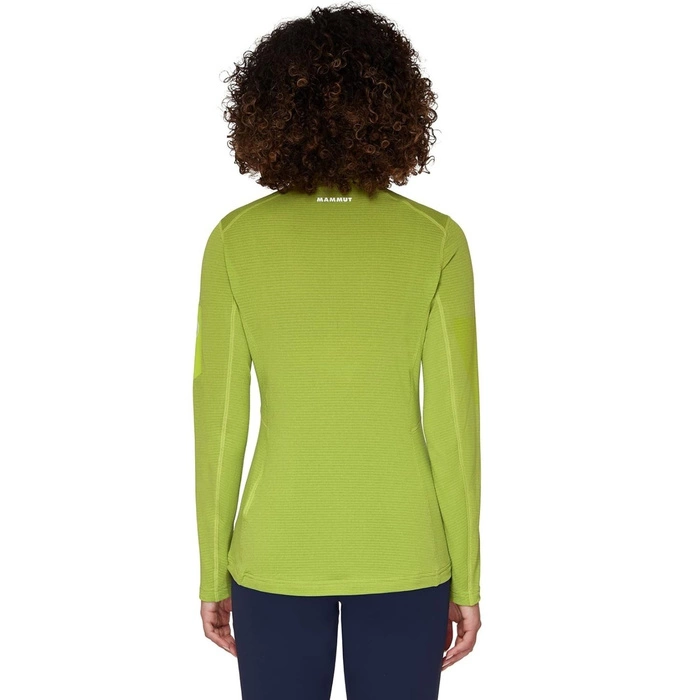 Bluza damska Mammut Aenergy ML Half Zip Pull techniczna zielona