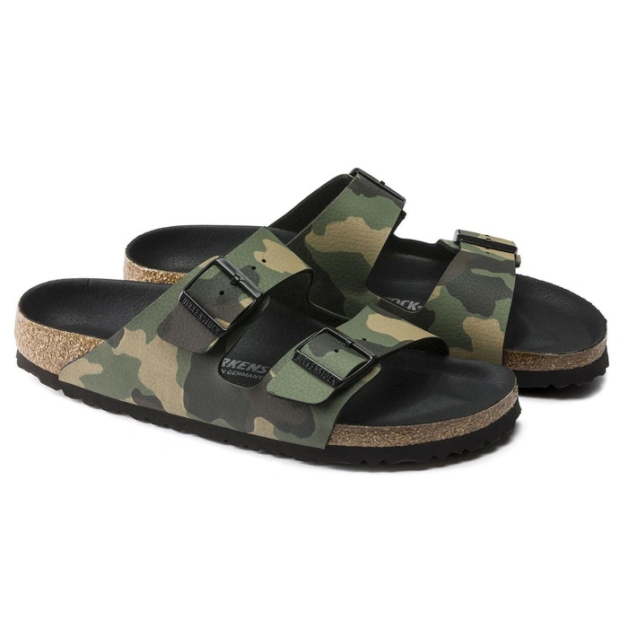 Klapki męskie Birkenstock Arizona bs regular moro r. 41