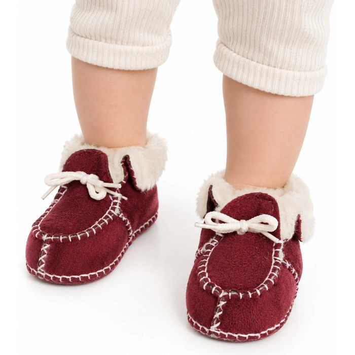 Kapcie wełniane niemowlęce Playshoes Calzature, rozmiar 16,5