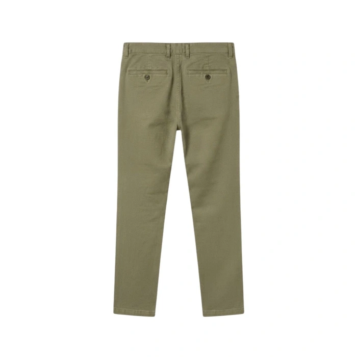 Spodnie damskie Zara chinos bawełniane khaki r.S