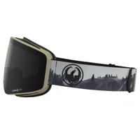Gogle narciarskie Dragon PVX Midnight snowboardowe dwie szyby S4 + S1 unisex