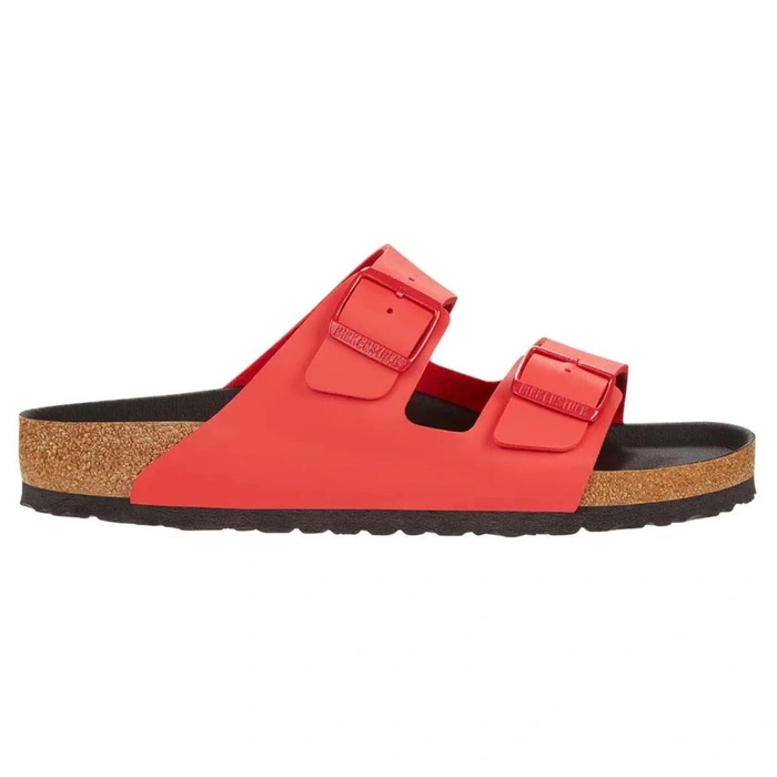 Klapki męskie Birkenstock Arizona BS regular czerwony r. 42