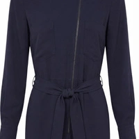 Kombinezon damski Karen Millen elegacki długi granatowy r. S