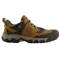 Buty męskie Keen Ridge Flex WP trekkingowe skórzane brązowe