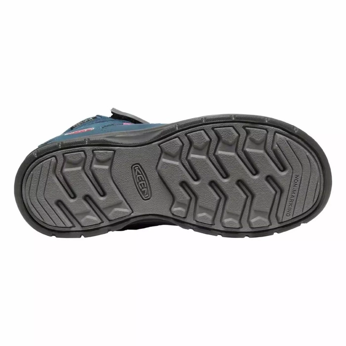 Buty dziecięce Keen Hikeport 2 Sport Mid WP trekkingowe niebieskie