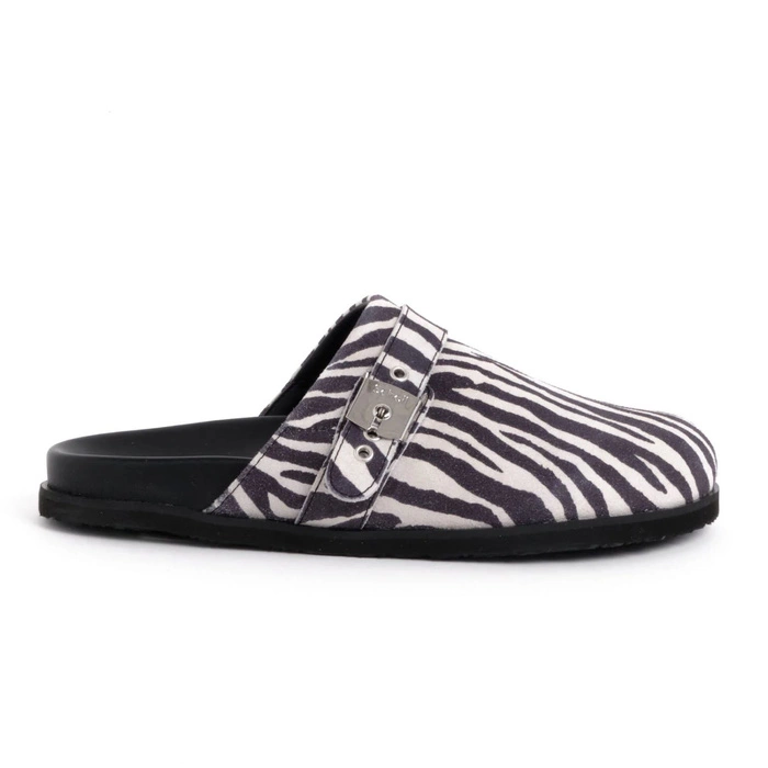 Klapki damskie Scholl Pescura Charlene mule w zebrę r. 41
