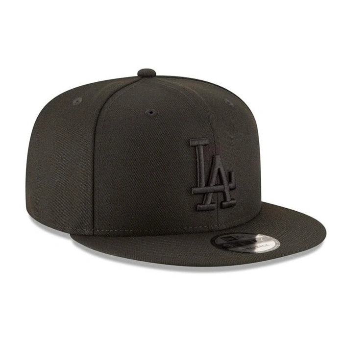 Czapka New Era 59FIFTY LA czarny fullcap z prostym daszkiem r. 8 1/4