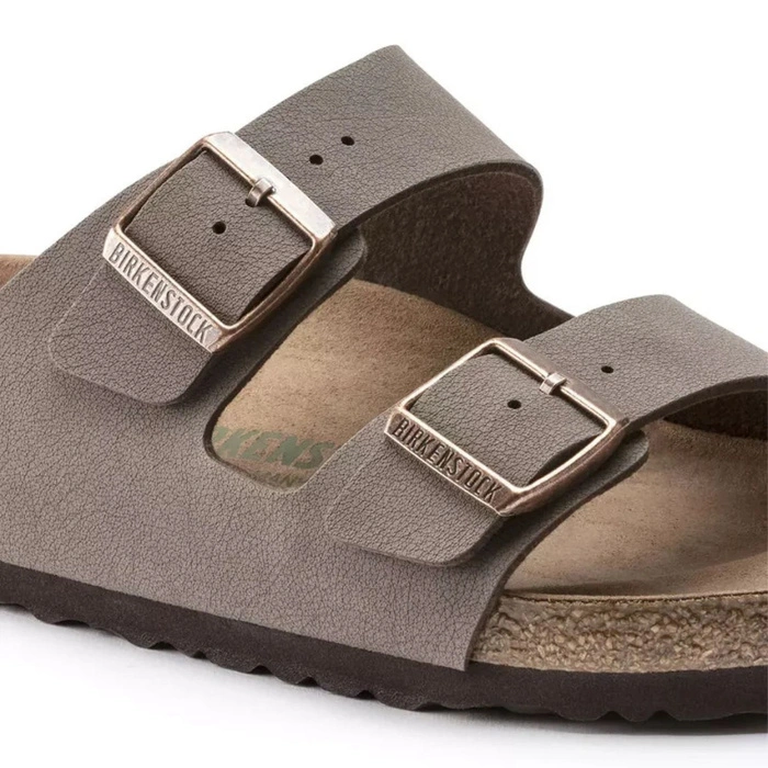Klapki damskie Birkenstock Arizona BS birko-flor vegan mocca r. 41