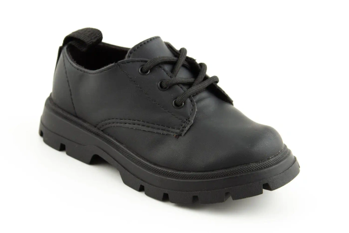 Buty dziecięce ZARA Kids półbuty wizytowe czarne r. 22