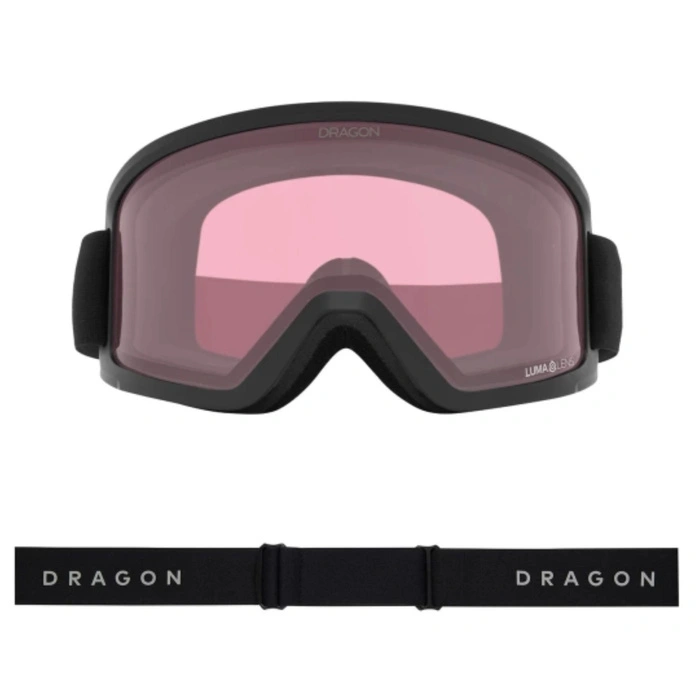 Gogle narciarskie Dragon DX3 plus OTG Photochromic Rose snowboardowe cat. S1-S3
