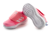 Buty dziecięce Adidas EQ21 Run 2.0 AC sportowe lekkie różowe na rzepy