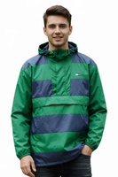 Kurtka męska Tommy Hilfiger Jeans Windbreaker przejściowa granatowo zielona r. M
