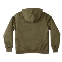 Kurtka chłopięca Dc Shoes Padded ocieplana z kapturem khaki r. 164