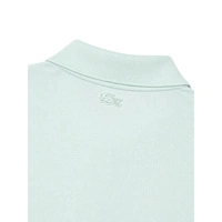 Koszulka damska Lacoste Loose Fit Printed polo crop top miętowa r. XS