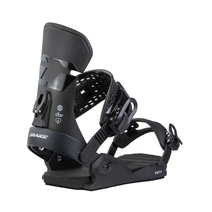 Wiązania snowboardowe Drake Fifty męskie czarny r. M