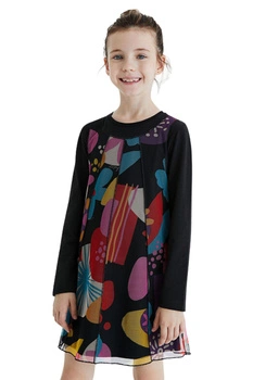 Sukienka dziewczęca Desigual Bottoms kolorowa r. 158