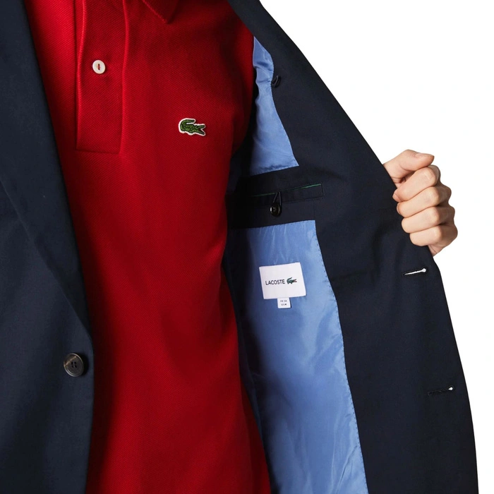 Marynarka męska Lacoste klasyczna elegancka granatowa r. M/L