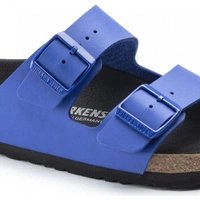 Klapki męskie Birkenstock Arizona BS birko-flor niebieskie r. 43