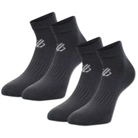 Skarpetki unisex Dare2B Essentials Fitness 2pak grafitowe r. 39-42
