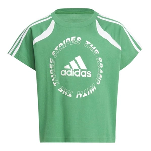 Koszulka dziecięca Adidas Bold zielona T-Shirt 