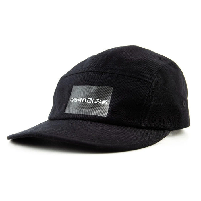 Czapka z daszkiem męska Calvin Klein czarna z logotype
