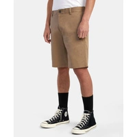 Spodenki męskie RVCA Weekend Stretch casualowe krótkie beżowe bawełniane r. W36