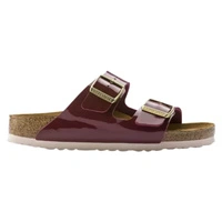 Klapki damskie Birkenstock Arizona BS narrow birko-flor bordowe r. 36