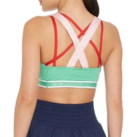 Top sportowy Lacoste Sport zielony z krzyżującymi ramiączkami r. XS