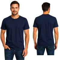 Koszulka męska Fruit of the Loom Original Full Cut granatowa t-shirt r. M