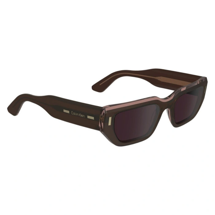 Okulary damskie Calvin Klein CK24500S 228 przeciwsłoneczne prostokątne z filtem cat. S3