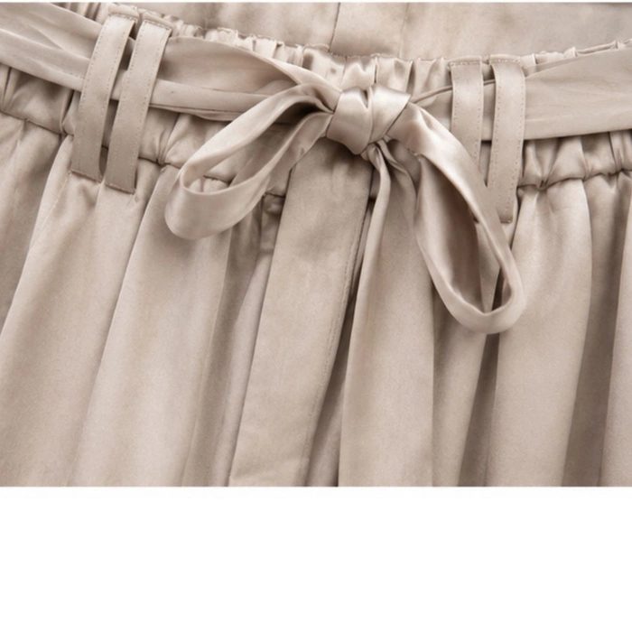 Spodnie damskie Silvian Heach satynowe culottes r. S