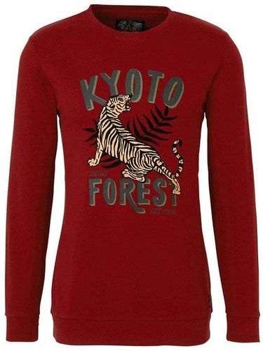 Bluza męska Shiwi Sweater Kyoto Forest z tygrysem 