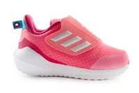 Buty dziecięce Adidas EQ21 Run 2.0 AC sportowe lekkie różowe na rzepy