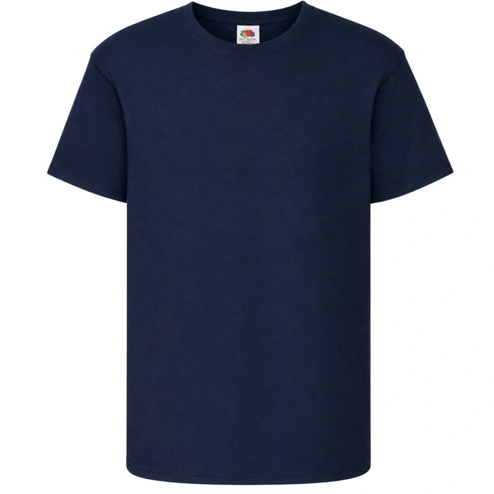 Koszulka dziecięca Fruit of the Loom granatowy t-shirt r. 164