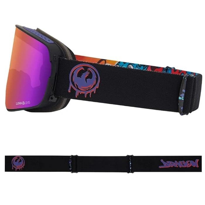 Gogle narciarskie Dragon NFX2 Rattled snowboardowe dwie szyby S2 + S1 unisex