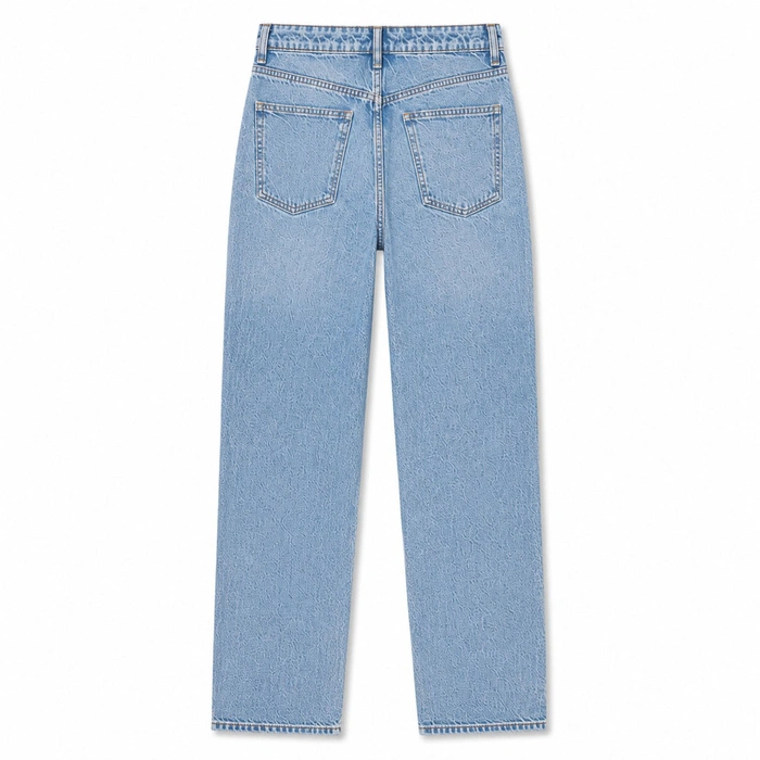 Spodnie damskie Zara Classic Mom Fit jeansy niebieskie r. 42
