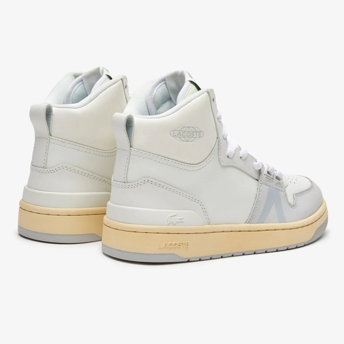 Buty męskie Lacoste L001 MID 123 sneakersy za kostkę białe r. 42