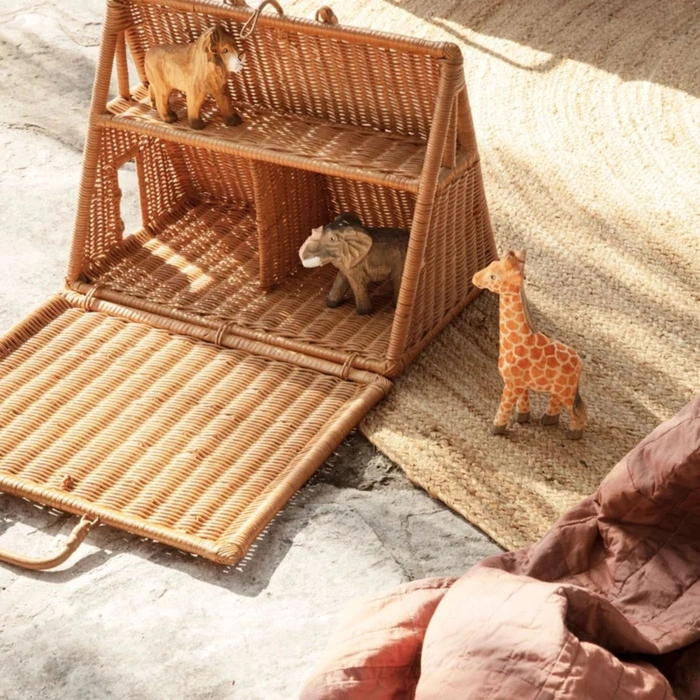 Drewniana figurka Frem Living Kids zabawka lew