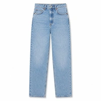 Spodnie damskie Zara Classic Mom Fit jeansy niebieskie r. 42