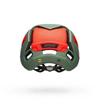 Kask rowerowy Bell Super Air Mips rowerowy zielony MTB z daszkiem
