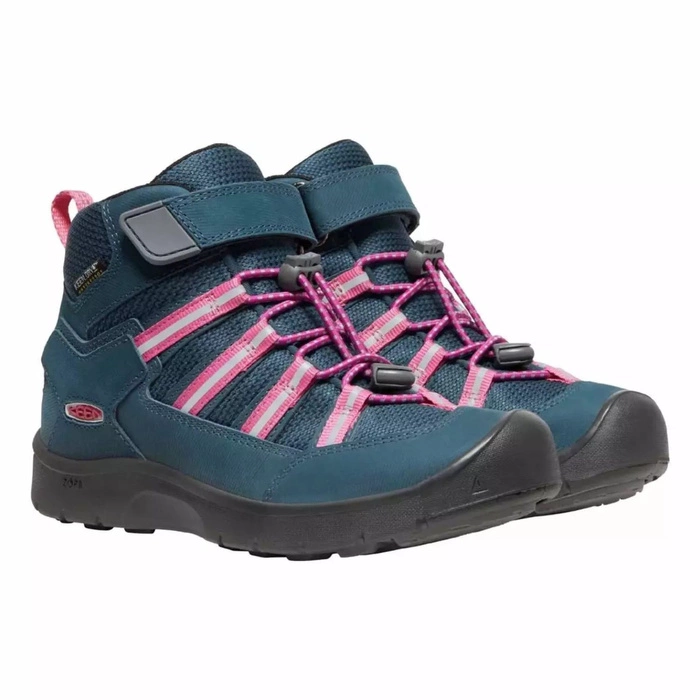 Buty dziecięce Keen Hikeport 2 Sport Mid WP trekkingowe niebieskie