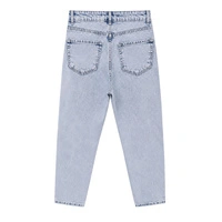 Spodnie damskie Jean Shop jeansy z dziurami niebieskie r. W25